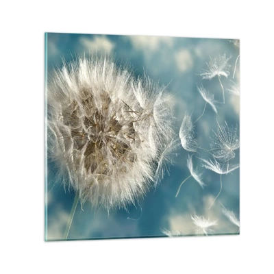 Billede på glas - En engels åndedræt - 50x50 cm