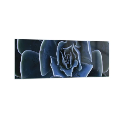 Billede på glas - Ørkenblomst - 140x50 cm