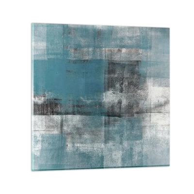 Billede på glas - Vand og luft - 50x50 cm