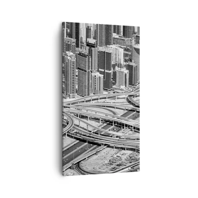 Billede på lærred - Dubai - den umulige by - 45x80 cm