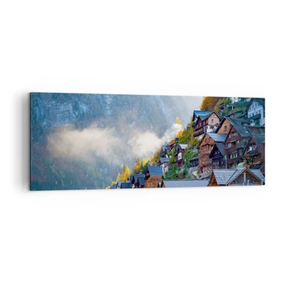 Lærredstryk - Billede på lærred - Alpine climes - 140x50 cm