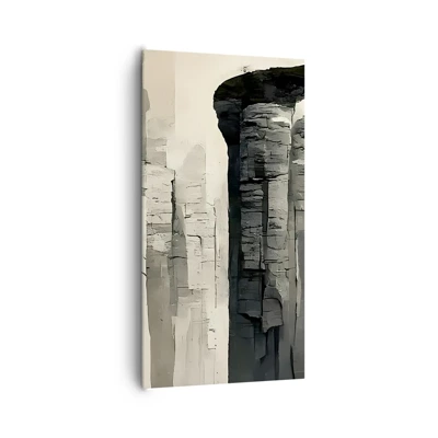 Lærredstryk - Billede på lærred - Antikkens majestæt - 65x120 cm
