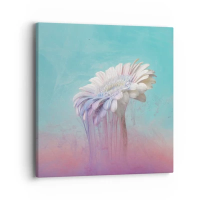 Lærredstryk - Billede på lærred - Blomster efter døden - 40x40 cm