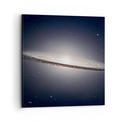 Lærredstryk - Billede på lærred - Der var engang i en galakse langt, langt borte.... - 70x70 cm