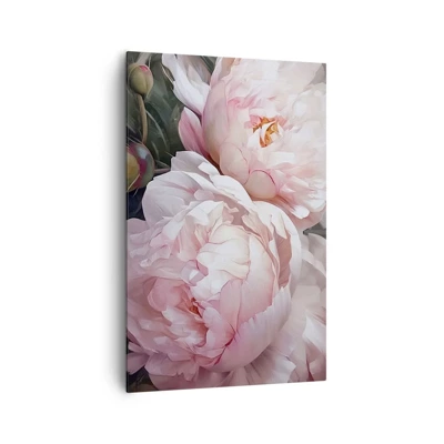 Lærredstryk - Billede på lærred - Fastlåst i blomstring - 80x120 cm