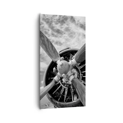 Lærredstryk - Billede på lærred - Himmelens erobrer - 65x120 cm