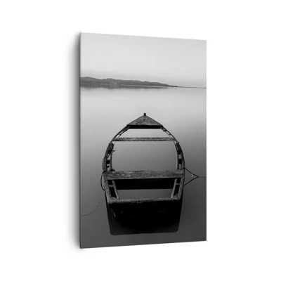 Lærredstryk - Billede på lærred - Længsel og melankoli - 80x120 cm