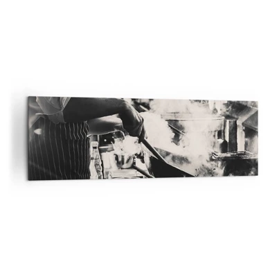 Lærredstryk - Billede på lærred - Smagernes alkymi - 160x50 cm