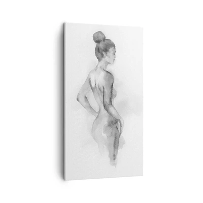 Lærredstryk - Billede på lærred - Smukt som et maleri - 45x80 cm