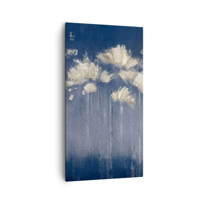 Lærredstryk - Billede på lærred - Som kronblade i vinden - 55x100 cm