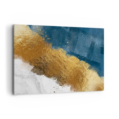 Lærredstryk - Billede på lærred - Sommerens farver - 120x80 cm