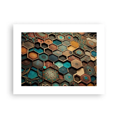 Plakat - Arabiske ornamenter - en variation - 40x30 cm