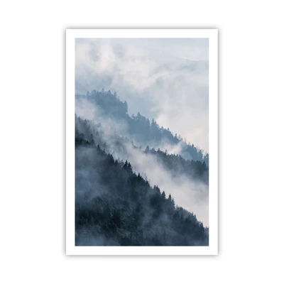 Plakat - Bjergenes mystik - 61x91 cm