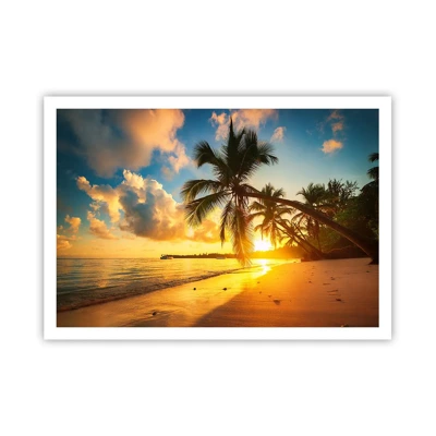 Plakat - Caribisk drøm - 100x70 cm