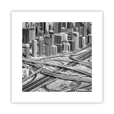 Plakat - Dubai - den umulige by - 30x30 cm