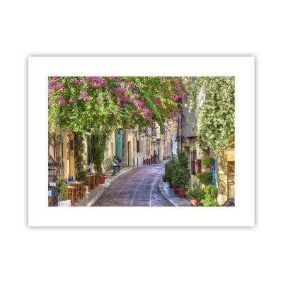 Plakat - En blomstrende gyde - 40x30 cm