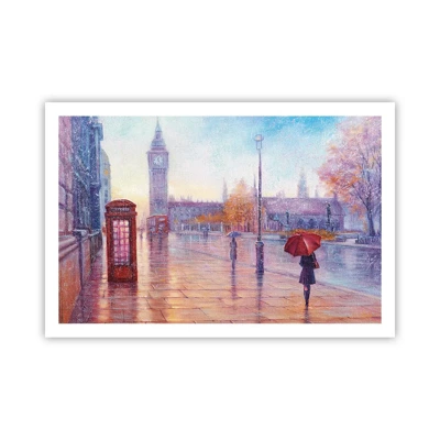 Plakat - En efterårsdag i London - 91x61 cm