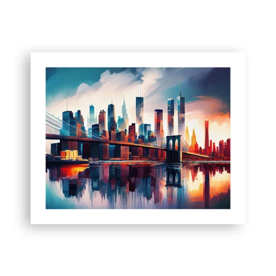 Plakat - Fænomenale New York - 50x40 cm