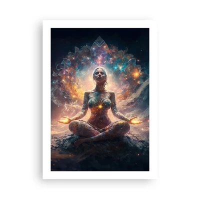 Plakat - Flow af god energi - 50x70 cm