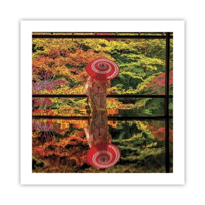 Plakat - I naturens tempel - 50x50 cm