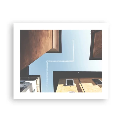 Plakat - Over den urbane labyrint - 50x40 cm