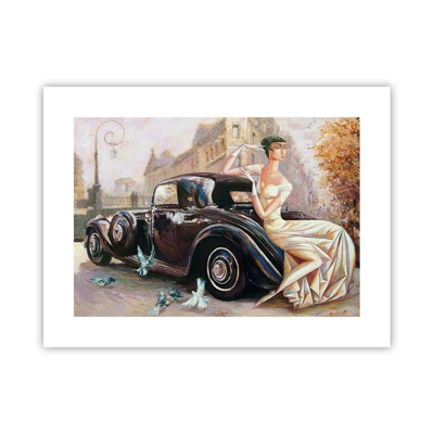 Plakat - Retro elegance - 40x30 cm