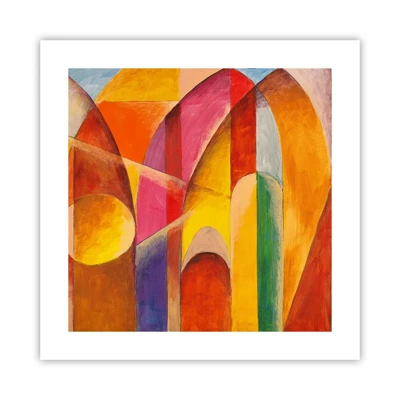 Plakat - Solens katedral - 40x40 cm