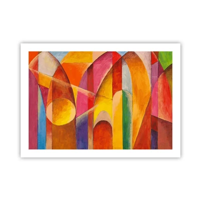 Plakat - Solens katedral - 70x50 cm