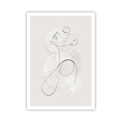 Plakat - Spiralen af skønhed - 70x100 cm