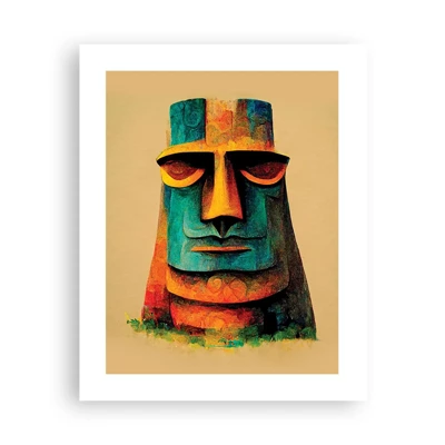 Plakat - Statuarisk, men alligevel sympatisk - 40x50 cm