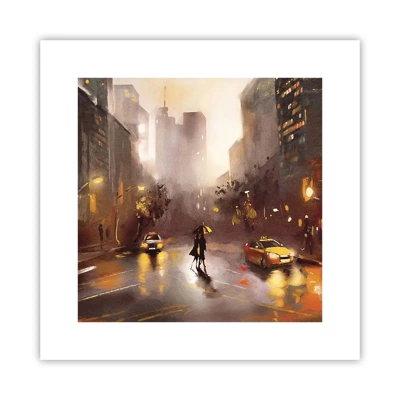 Plakat - Til New Yorks lys - 30x30 cm