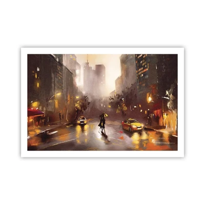 Plakat - Til New Yorks lys - 91x61 cm