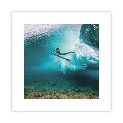 Plakat - Undervandsverden - 30x30 cm