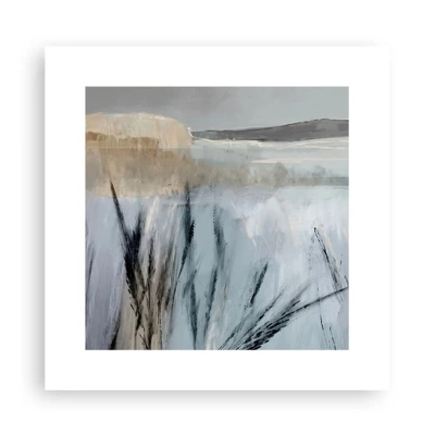Plakat - Vintermarker - 30x30 cm