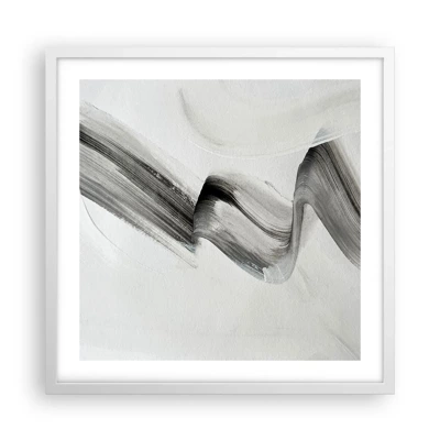 Plakat i hvid ramme - Bare for sjov - 50x50 cm