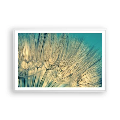 Plakat i hvid ramme - Venter på vinden - 91x61 cm
