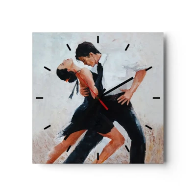 Vægur, Uret - Mine drømmes tango - 40x40 cm