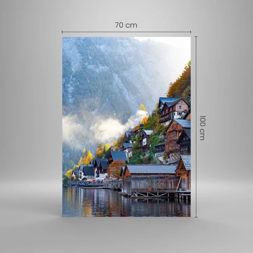 Billede på glas - Alpine climes - 70x100 cm