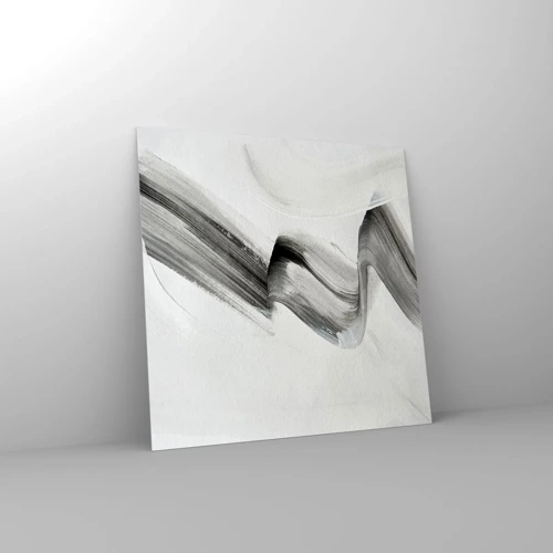 Billede på glas - Bare for sjov - 70x70 cm