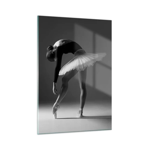 Billede på glas - Bella balerina - 50x70 cm