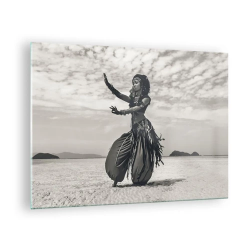 Billede på glas - Dans på de sydlige øer - 70x50 cm