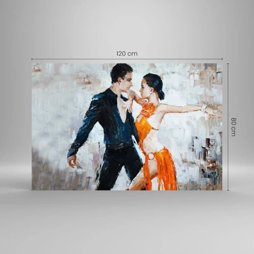 Billede på glas - Dirty dancing - 120x80 cm