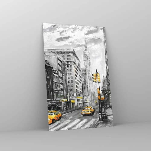 Billede på glas - En fortælling fra New York - 80x120 cm