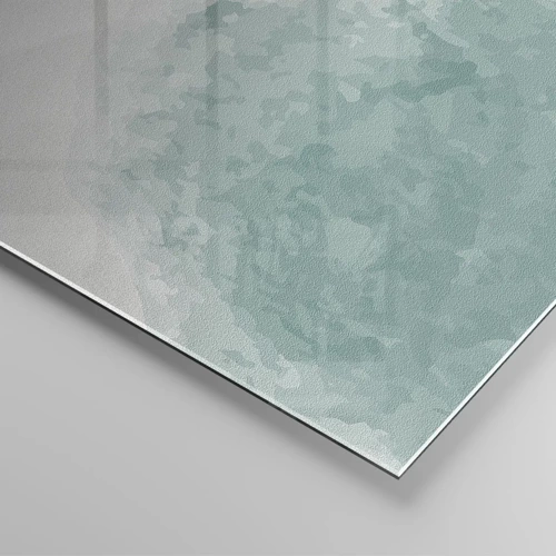 Billede på glas - Et møde med tåge - 160x50 cm