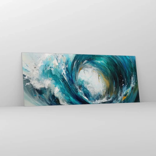 Billede på glas - Havets portal - 100x40 cm