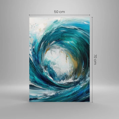 Billede på glas - Havets portal - 50x70 cm