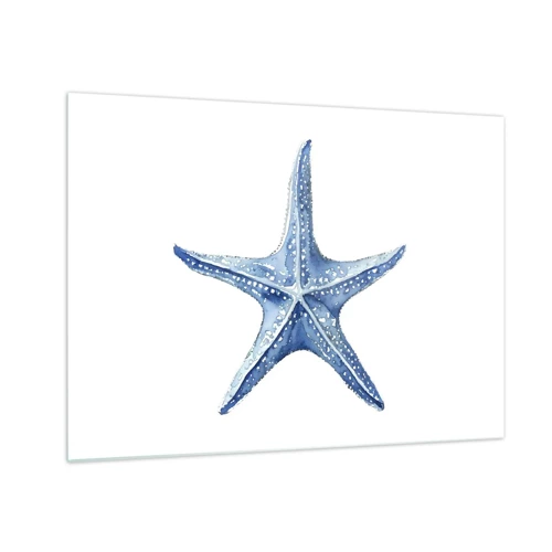 Billede på glas - Havets stjerne - 70x50 cm
