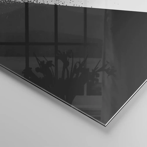 Billede på glas - Hurtigere og hurtigere, mere og mere - 120x50 cm