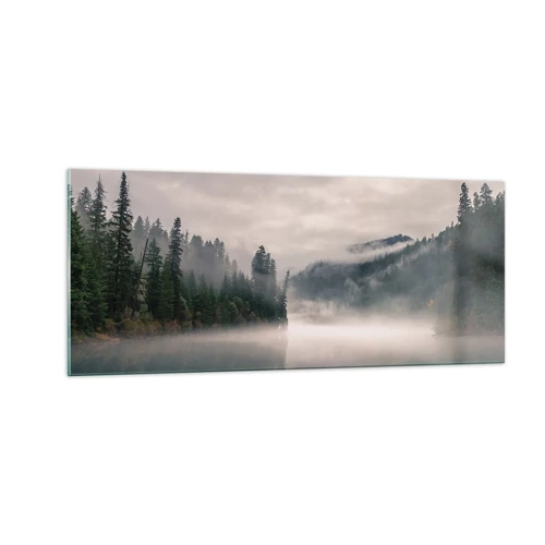 Billede på glas - I drømmen, i tågen - 100x40 cm