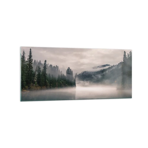 Billede på glas - I drømmen, i tågen - 120x50 cm